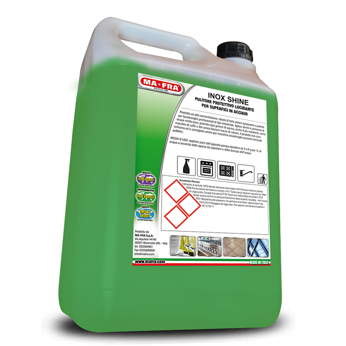 Nettoyant de surface en acier Inox Shine