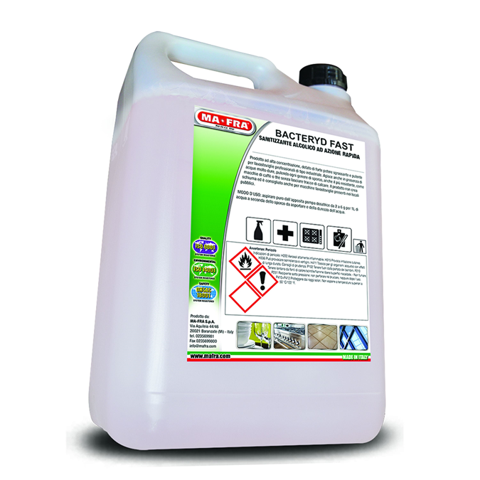 Produit de désinfection Bacteryd Fast