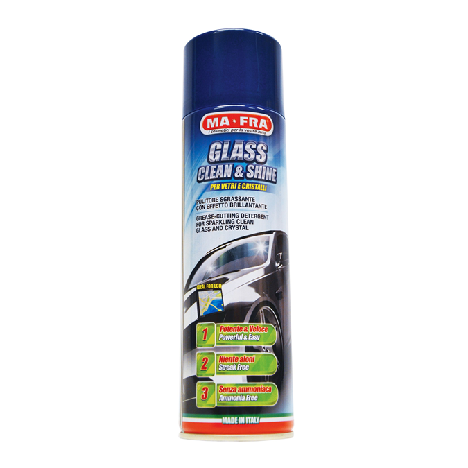 Spray nettoyant pour vitres GLASS CLEAN&SHINE