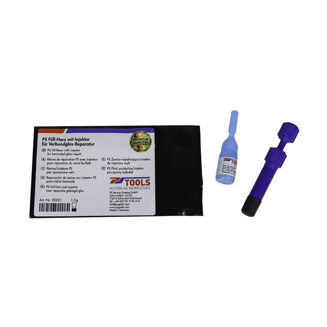 Résine de remplissage avec injecteur